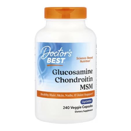 Doctor's Best, Glucosamine Chondroitin MSM with OptiMSM®, 240 Veggie Capsules in Pakistan