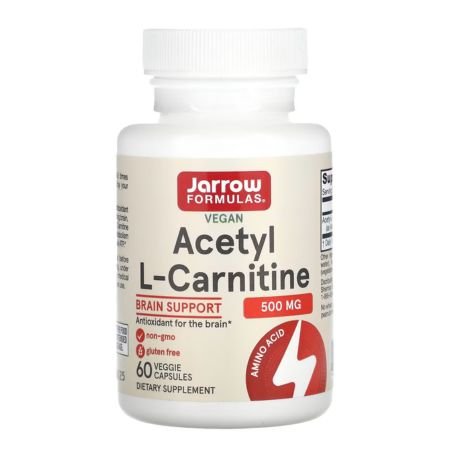 Jarrow Formulas, Acetyl L-Carnitine, 500 mg, 60 Veggie Capsules in Pakistan