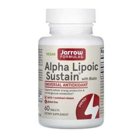 Jarrow Formulas, Alpha Lipoic Sustain with Biotin, 60 Tablets in Pakistan