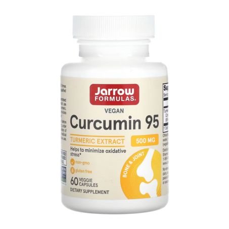 Jarrow Formulas, Curcumin 95, Turmeric Extract, 500 mg, 60 Veggie Capsules in Pakistan