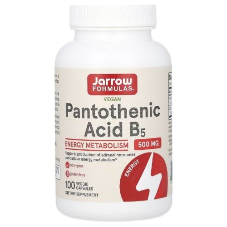 Jarrow Formulas, Pantothenic Acid B5, 500 mg, 100 Veggie Caps in Pakistan