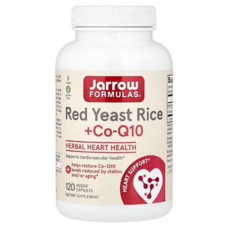 Jarrow Formulas, Red Yeast Rice + Co-Q10, 120 Veggie Capsules in Pakistan