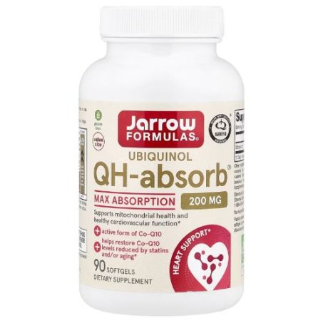 Jarrow Formulas, Ubiquinol, QH-Absorb®, Max Absorption, 200 mg, 90 Softgels in Pakistan