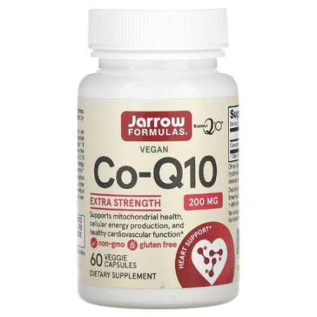 Jarrow Formulas, Vegan Co-Q10, 200 mg, 60 Veggie Capsules in Pakistan
