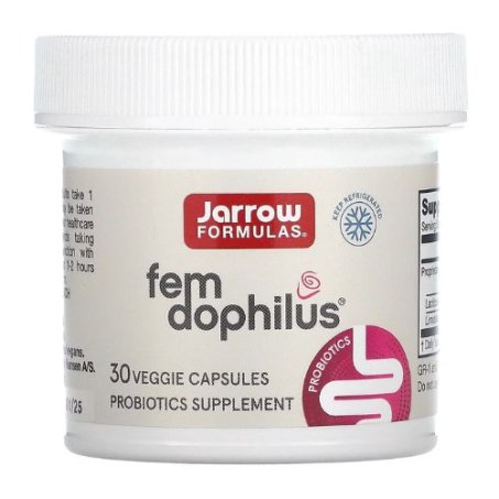 Jarrow Formulas, Vegan Fem Dophilus, 5 Billion CFU, 30 Veggie Capsules in Pakistan