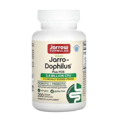 Jarrow Formulas, Vegan Jarro-Dophilus® Plus FOS, 200 Veggie Capsules in Pakistan