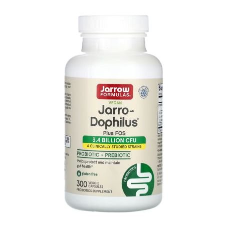 Jarrow Formulas, Vegan Jarro-Dophilus® Plus FOS, 300 Veggie Capsules in Pakistan