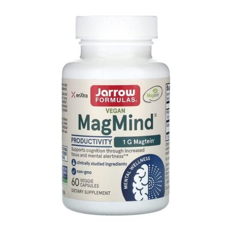 Jarrow Formulas, Vegan MagMind®, Productivity, 60 Veggie Capsules in Pakistan