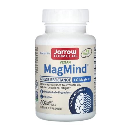 Jarrow Formulas, Vegan MagMind®, Stress Resistance, 60 Veggie Capsules in Pakistan