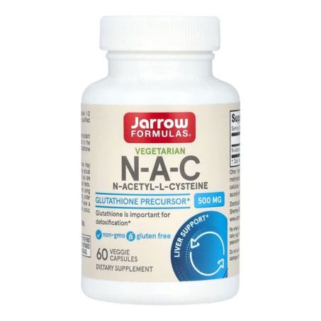 Jarrow Formulas, Vegetarian N-A-C, 500 mg, 60 Veggies Capsules in Pakistan