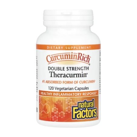 Natural Factors, CurcuminRich®, Theracurmin®, 60 mg, 120 Vegetarian Capsules in Pakistan