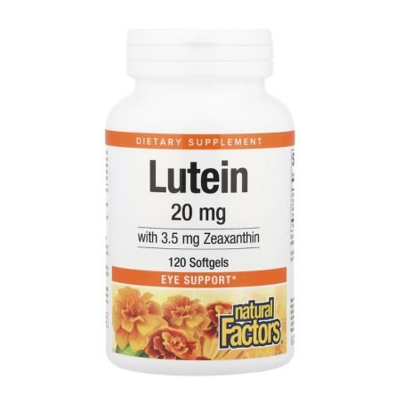 Natural Factors, Lutein With Zeaxanthin, 20 mg, 20 Softgels in Pakistan