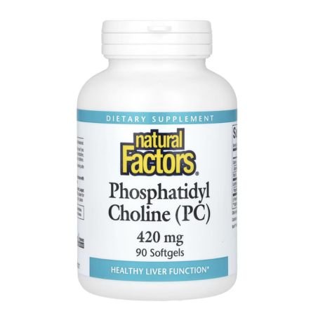 Natural Factors, Phosphatidyl Choline (PC), 420 mg, 90 Softgels in Pakistan
