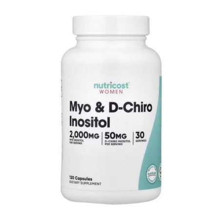 Nutricost, Women, Myo & D-Chiro Inositol, 2000 mg, 120 Capsules in Pakistan